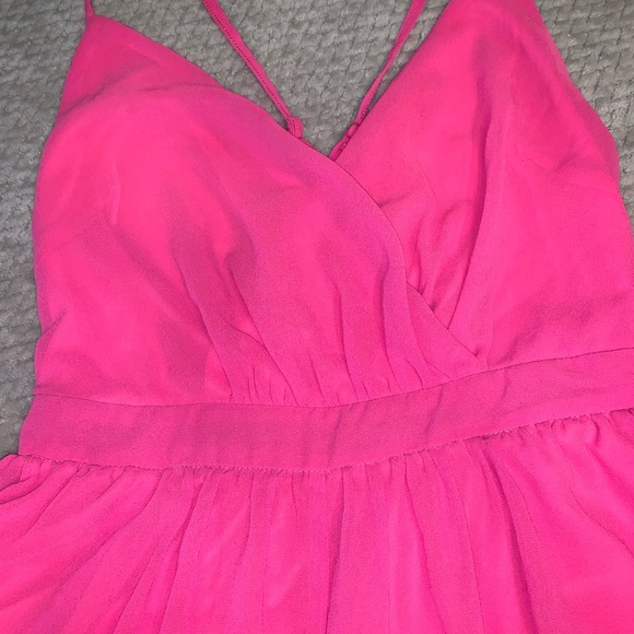 5/$25!!! Open Back Deep V Summer Romper w Pockets! - Picture 6 of 8